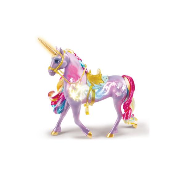 Unicornio con Iluminación de Arcoíris  4a+
