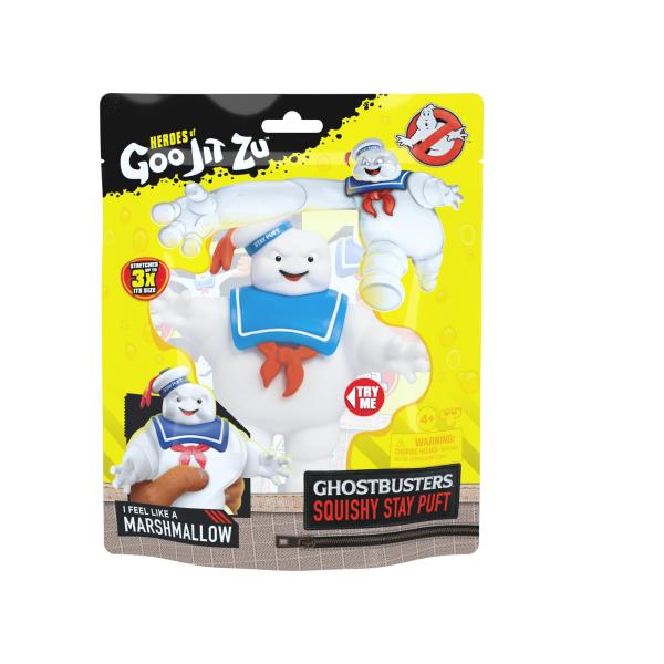 Figura Goo Jit Zu Ghostbusters Marshmallow 4a+