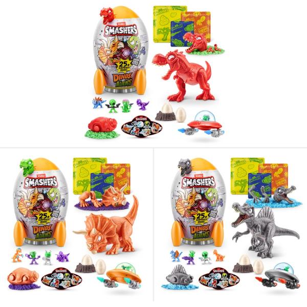 Smashers Dinosaurios Vs Extraterrestres Surt/3 3a+