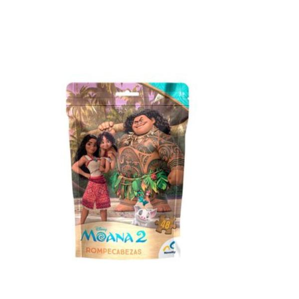 Rompecabezas en Bolsa de Moana 2 48Pzs 3a+