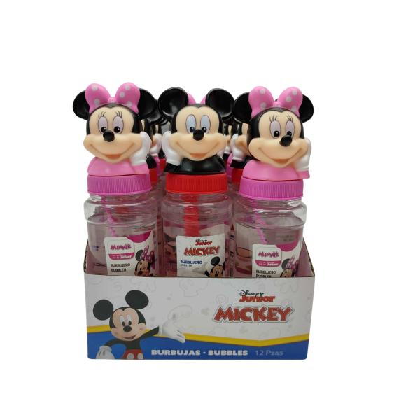Burbujero de Disney Mickey y Minnie Displ/12 Surt/2 3a+