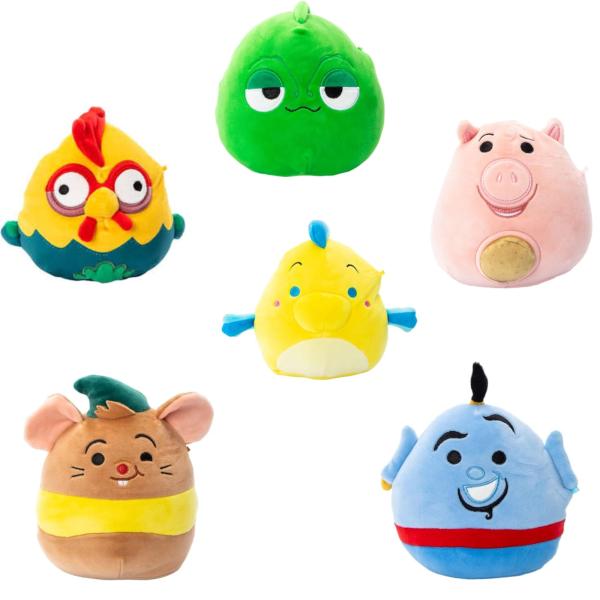Peluches Squishmallows Disney 6cm Surt/6 3a+ (0587--0476-0475-74-0588-0589)