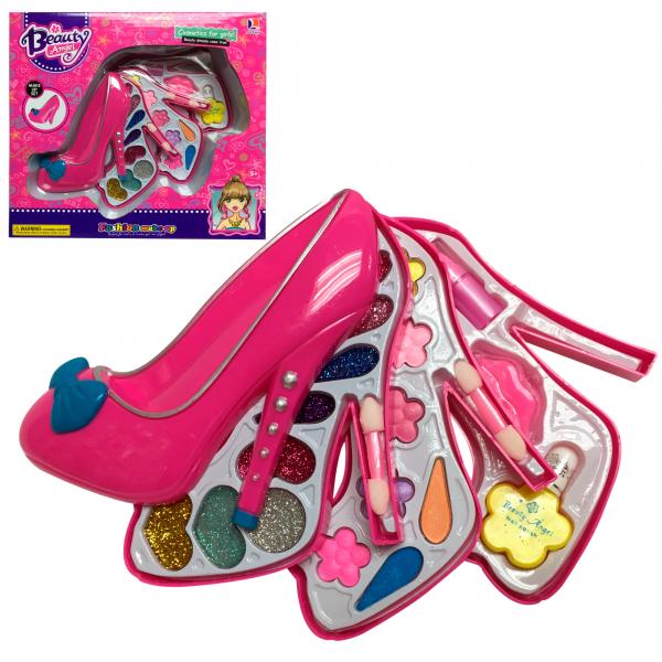 Maquillaje con Escarcha en Estuche Forma de Zapatilla 3a+