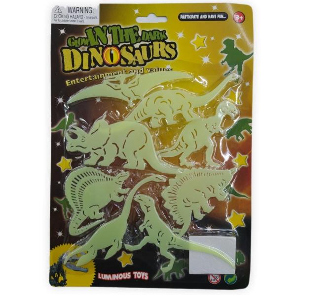 Dinosaurios Brilla en la Oscuridad Blister 3a+ (447515)