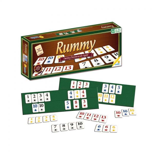 Juego de Mesa Rummy 8a+
