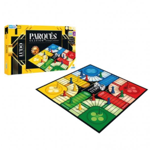 Juego de Mesa Parqués Clásico 8a+
