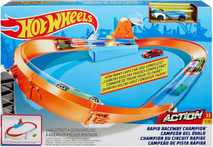 Hot Wheels - Action Campeón de Derrapes Surt/3 4-10a
