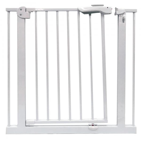 Puerta de Seguridad Ajustable 75cm a 85cm C/Seguros Blanco