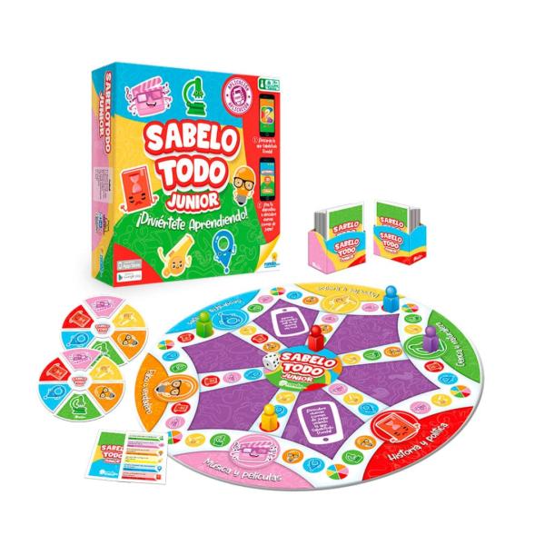 Juego de Mesa Sabelotodo Junior 8a+