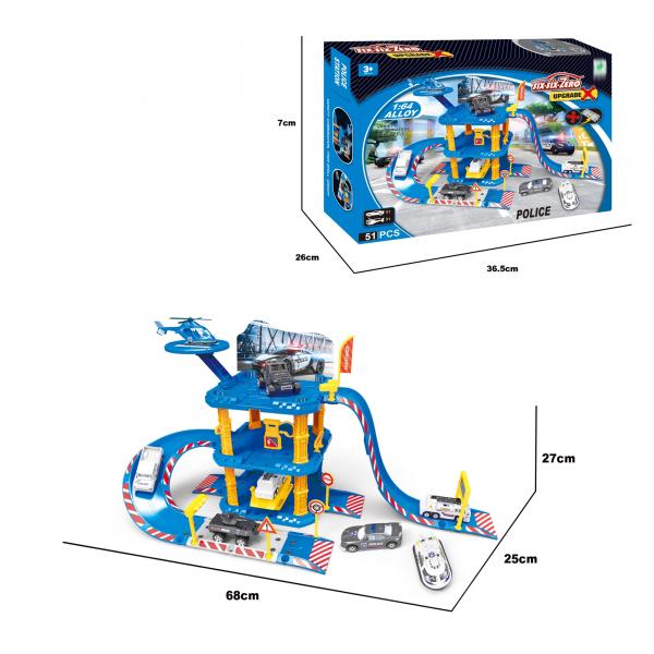 Centro de Servicio Policías 50pzs 3a+