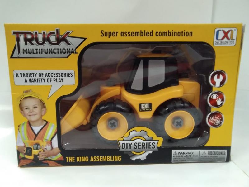 Vehículo de Construcción Pala Frontal Armable 3a+(438582)