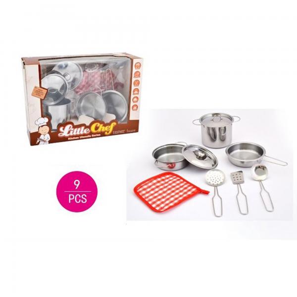 Utensilios de Cocina de Metal Pequeño Chef 3a+