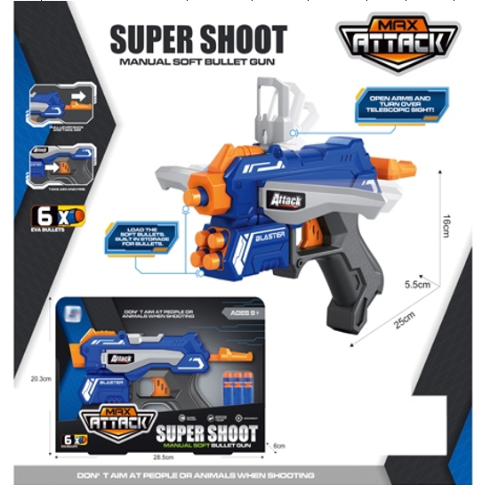 Lanzadardos Blaze Storm 5pzs 8a+