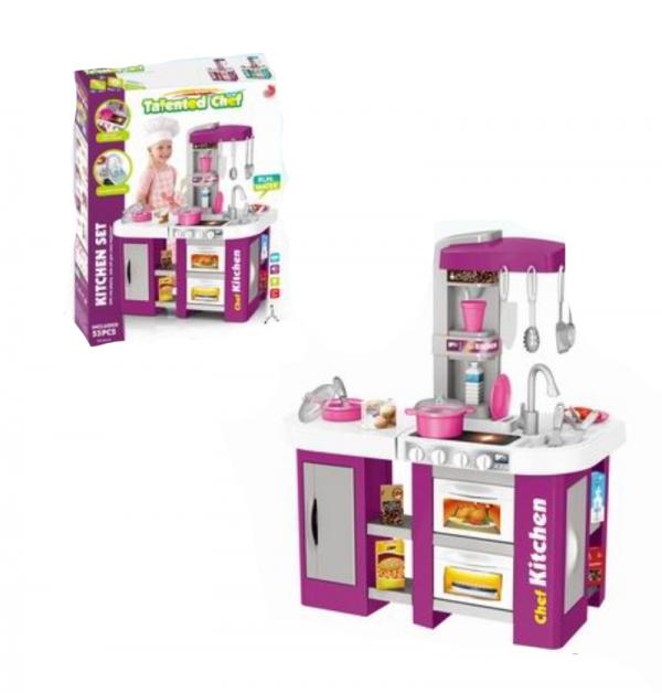 Cocina Chef Talentoso(a) 58pzs color Morada 3a+ (436236)