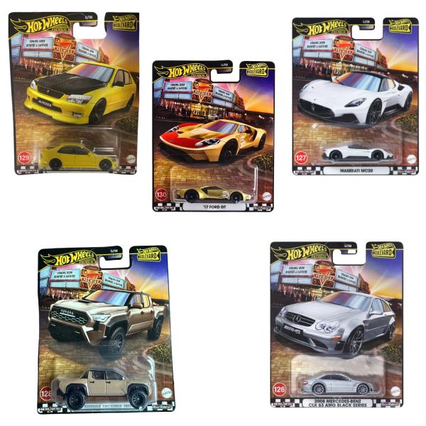 Hot Wheels - Carros Boulevard Surt/5 3a+