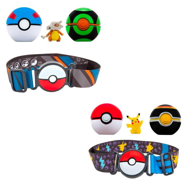 Cinturón Pokémon con 2 Pokébolas Clip´N´Go Surt/2 4a+