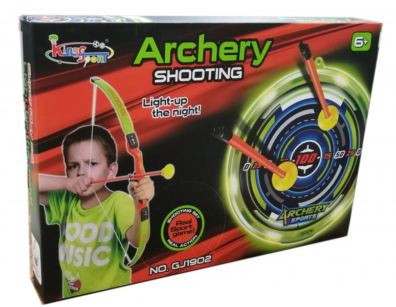 Juego de Arquería y Tiro al Blanco con Luz 6a+