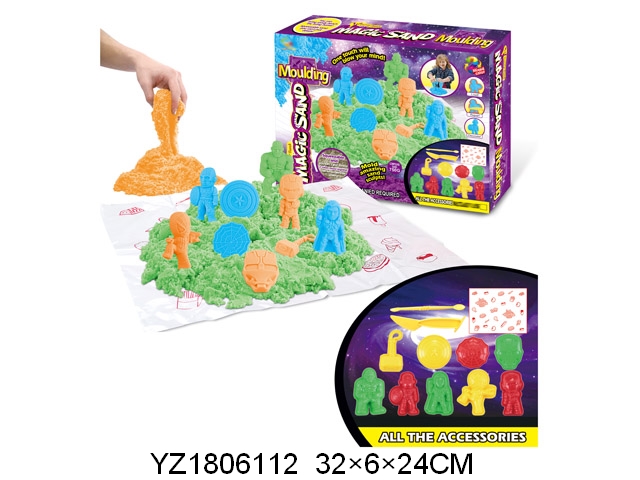 Arena Moldeable Magic Sand Súper Héroes 750g 3a+ (441896)