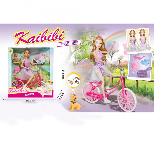 Muñeca Kaibibi Paseo en Bicicleta 3a+ (442305)