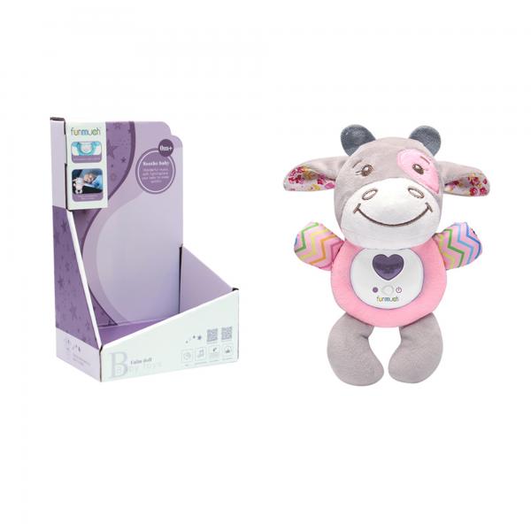 Peluche Vaquita Con Luz Y Sonidos 0M+ (442510)