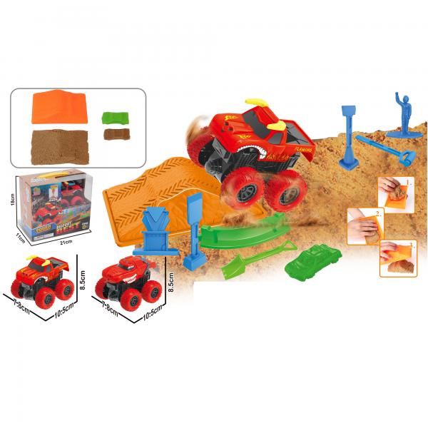 Monster Truck Bigfoot Con Arena 300gr 11pzs 3a+ (443111)