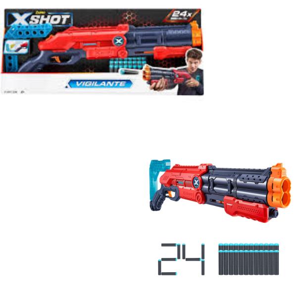 Lanzador de Dardos de Espuma X-Shot Vigilante 8a+