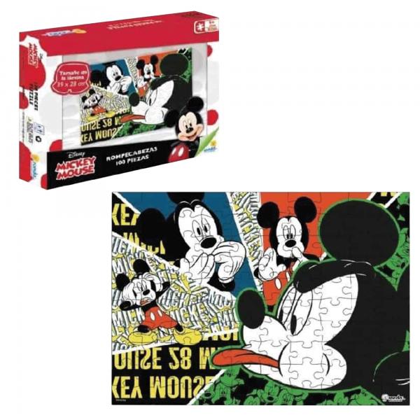 Rompecabezas Disney Mickey Mouse 100Pzs 6a+