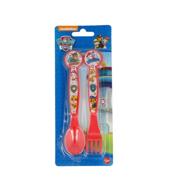 Juego de Cubiertos Blister Set/2 Paw Patrol