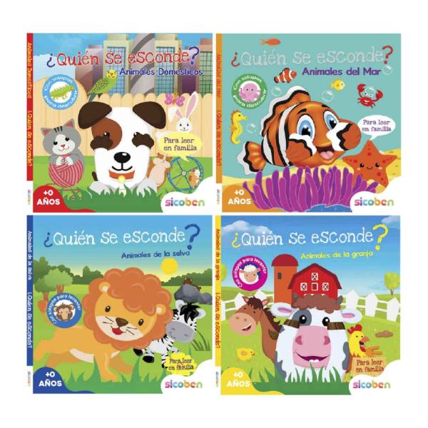 Libro ¿Quién se Esconde? Surt/3