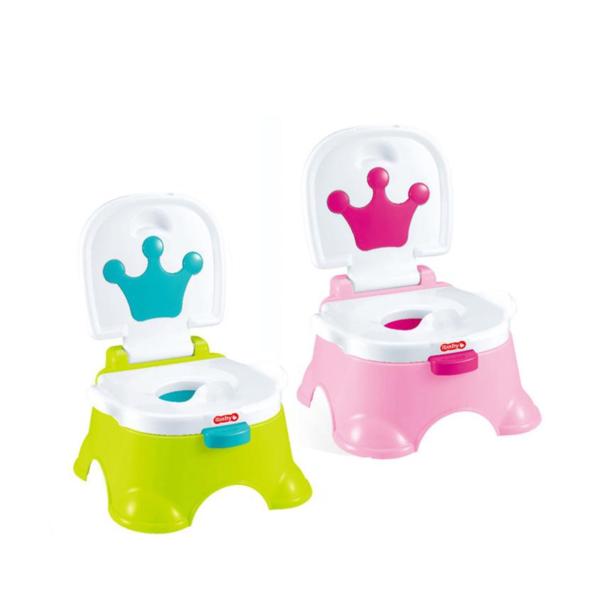 Inodoro Musical 2en1 Rosado y Verde 6m+ (68011)