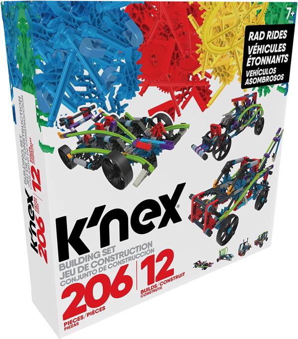 Vehiculos de Construcción K'nex 12en1 206 Pzs 7a+