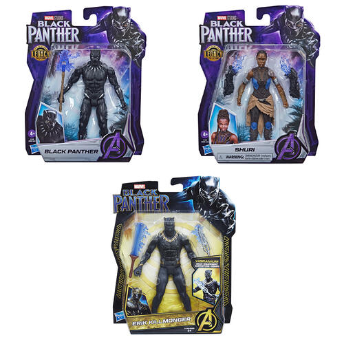 Figura Black Panter Wakanda Forever Surt/2 4a+