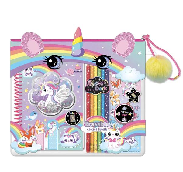 Diario para Colorear Brilla en la Oscuridad 5a+