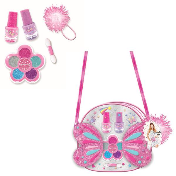 Bolso con Cosmeticos de Mariposas 8a+