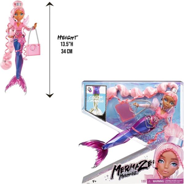 Muñecas Sirenas Cambian de  Color Surt/5 3a+(580805-580812-580829-581352-580836)