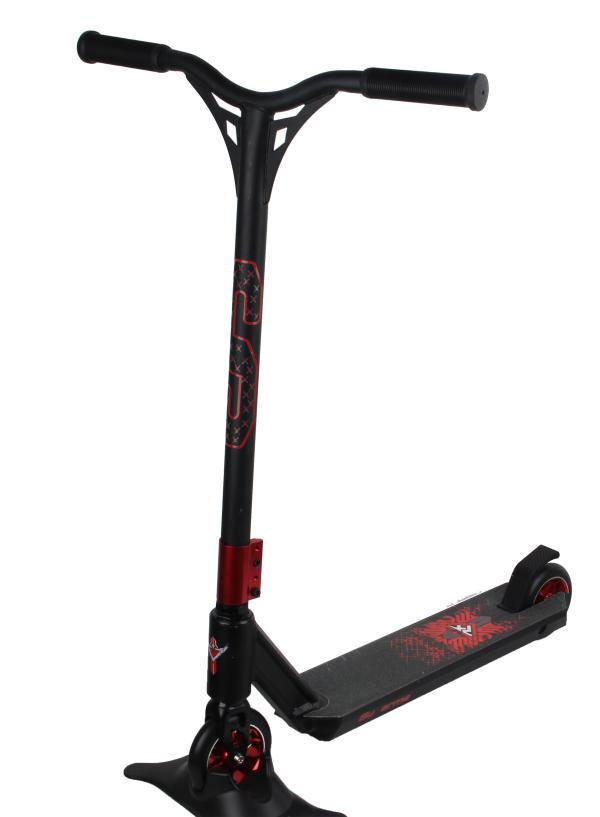 Scooter de Aluminio en Color Rojo y Negro 3a+ Máx 70 Kg (447669)