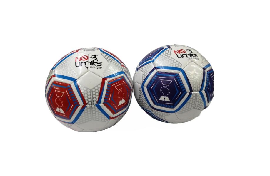 Balón Fútbol PVC #5 Cosido a Maq. Neumático de Poliéster Surt/2