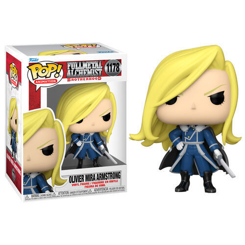 Figura Funko Pop! FullMetal Alchemist Olivier Mira Armstrong 3a+