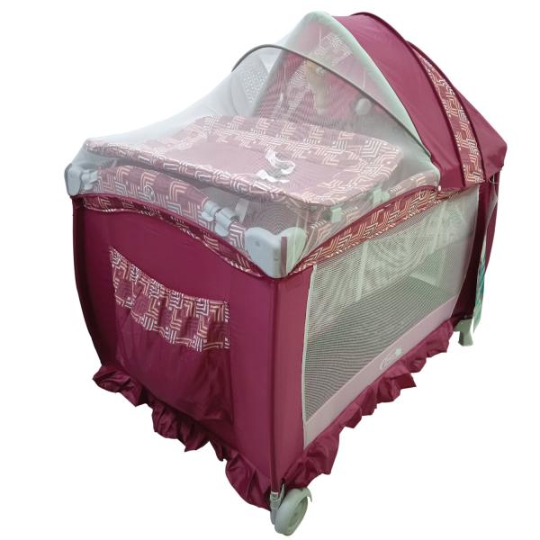 Encierro Space Cambiador/Toldo Rojo 0m+