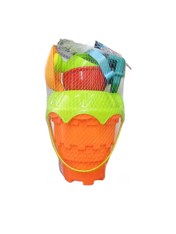 Balde de Playa con Accesorios de p/Jugar en la Arena Surt/2 3a+(446754)