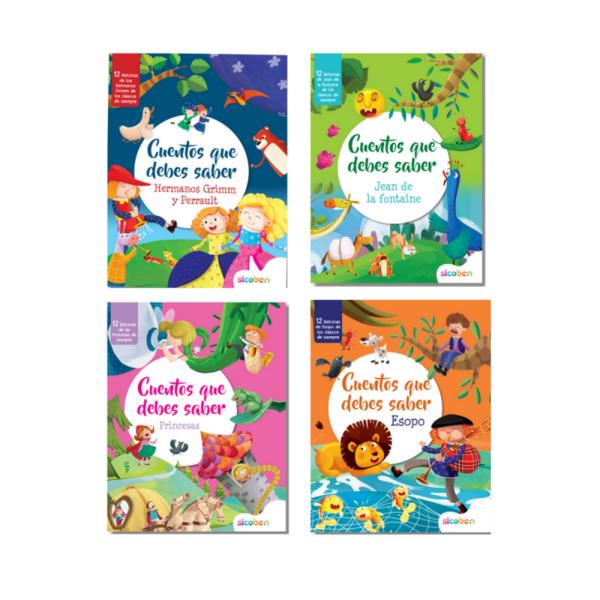 Libros de Cuentos que Debe Saber Surt/4(27066)