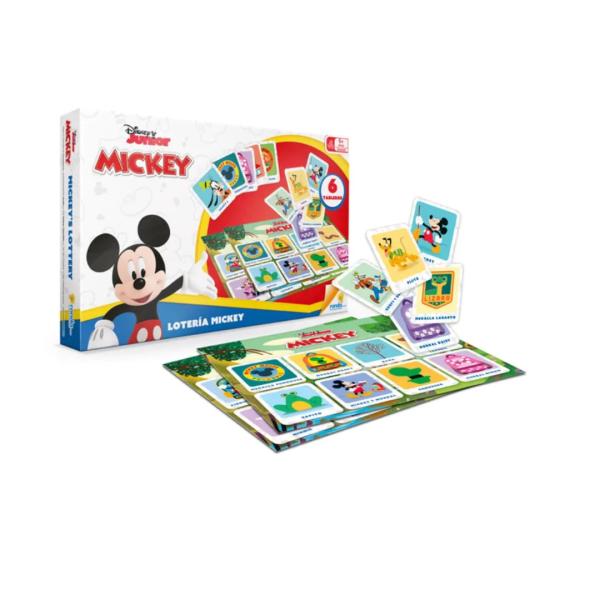 Juego de Mesa de Loteria Mickey 6a+