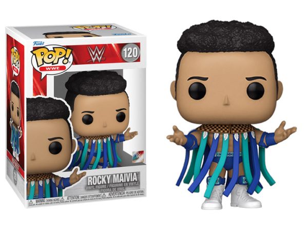 Figura Funko Pop! WWE Rocky Maivia 3a+