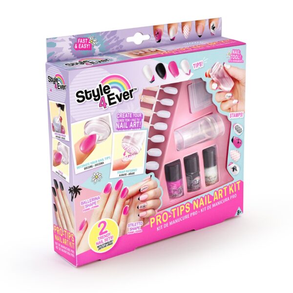 Set de Manicura Pro  C/ 2 Juegos de Uñas 8a+