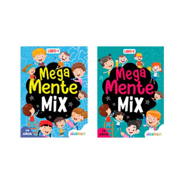Libro Mega Mente Mix Surt/2 4a+