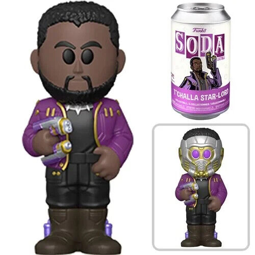Figura Funko Soda Marvel What If ? T`Challa Star-Lord Displ/6 3a+