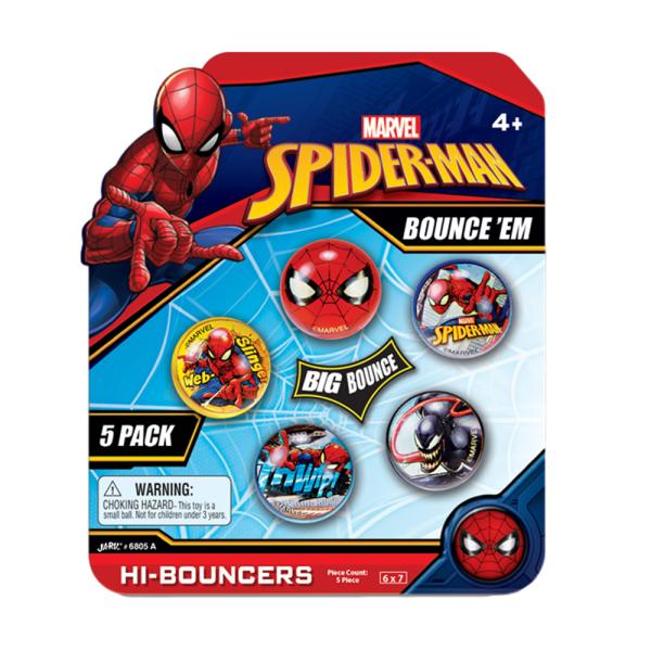 Set de 5 Bolas Saltarinas de Marvel Surt/2