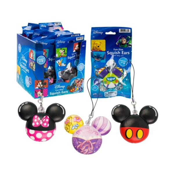 Llaveros de Espuma de Disney Displ/36 Surtido 4a+