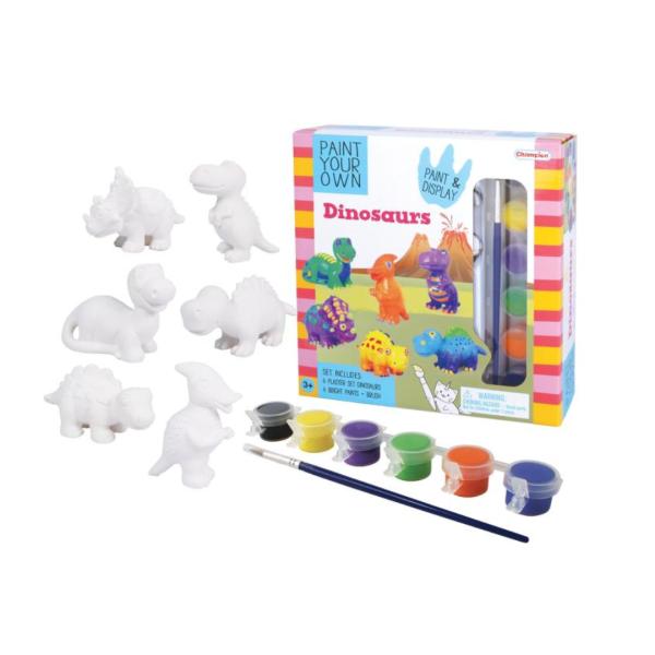 Set para Pintar de  Dinosaurios 3a+