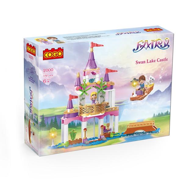 Castillo del Lago de los Cisnes Armable 191 pzs 6a+